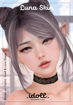 Second Life Marketplace - .Idoll. Luna Skin (Snow)